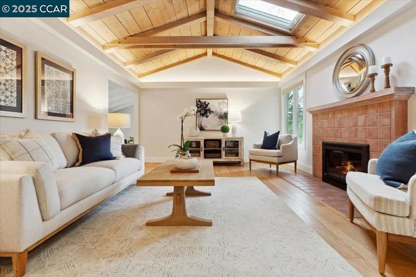 Fireplace, Interior, Living room, Wooden Beams, Wooden Ceilings, Wood Texture Flooring