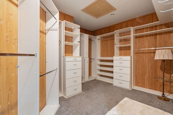 Interior, Recessed Lighting, Walk-in Closets, Wooden Walls