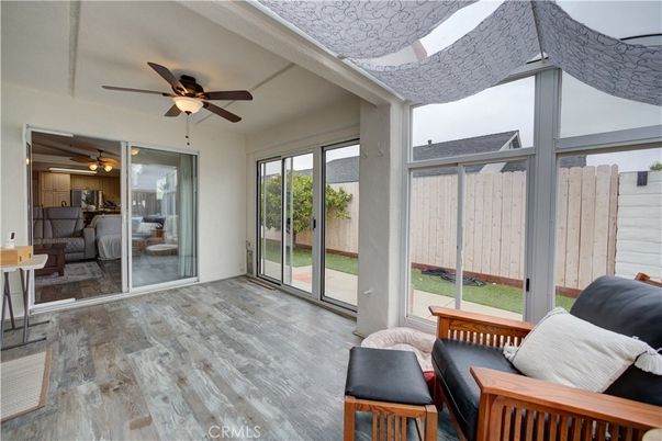 Interior, Sun Room, Wood Texture Flooring
