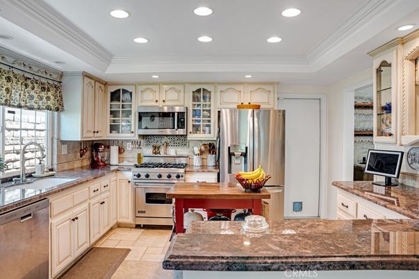 Interior, Kitchen, Recessed Lighting, Stainless Steel Appliances