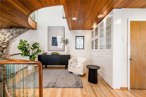 Interior, Recessed Lighting, Wooden Ceilings, Wood Texture Flooring
