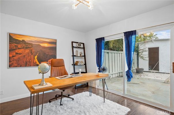 Home Office, Interior, Wood Texture Flooring