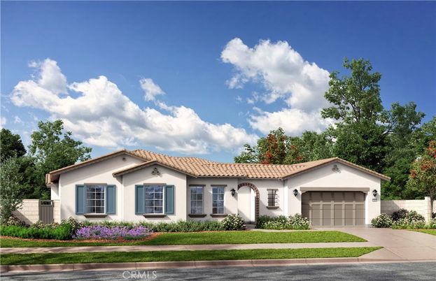 Attached, Exterior, Facade, Spanish Mediterranean