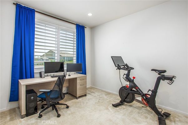 Fitness Equipment, Home Office, Interior, Recessed Lighting