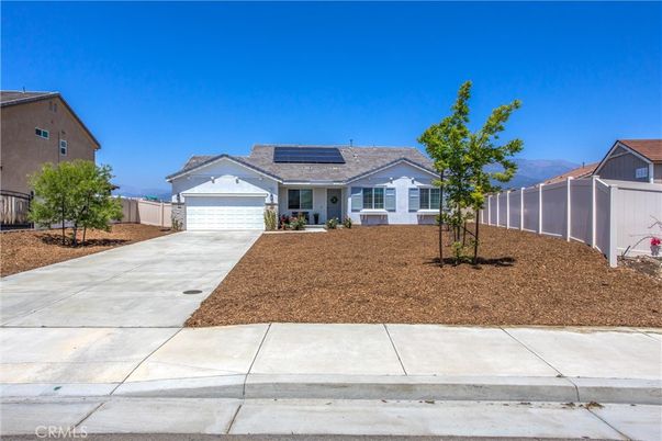 Attached, Exterior, Facade, Solar Panels, Ranch
