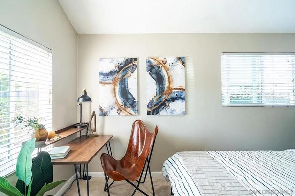 Bedroom, Home Office, Interior