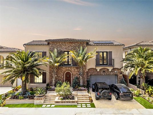 Exterior, Facade, Brick Facade, Solar Panels, Mediterranean