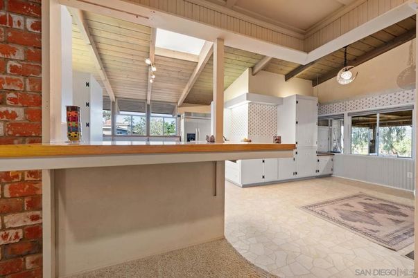 Interior, Pendant Lights, Stone Walls, Wooden Ceilings