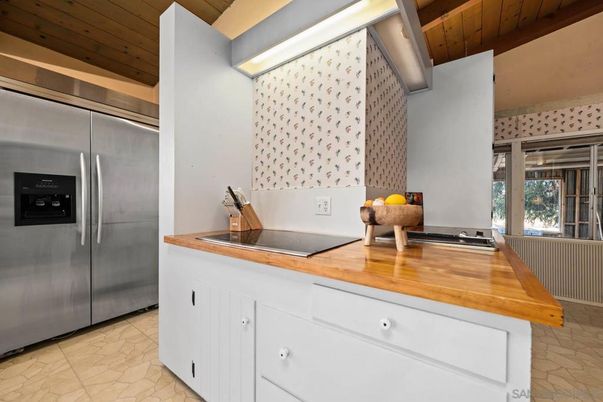 Interior, Kitchen, Stainless Steel Appliances, Wooden Ceilings