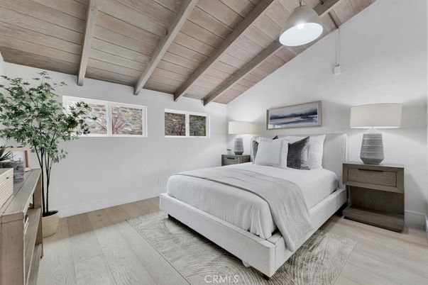 Bedroom, Interior, Wooden Beams, Wooden Ceilings, Wood Texture Flooring