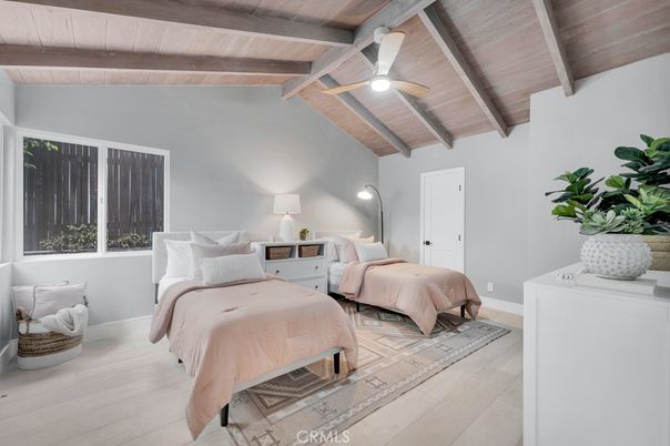 Bedroom, Interior, Wooden Beams, Wooden Ceilings, Wood Texture Flooring