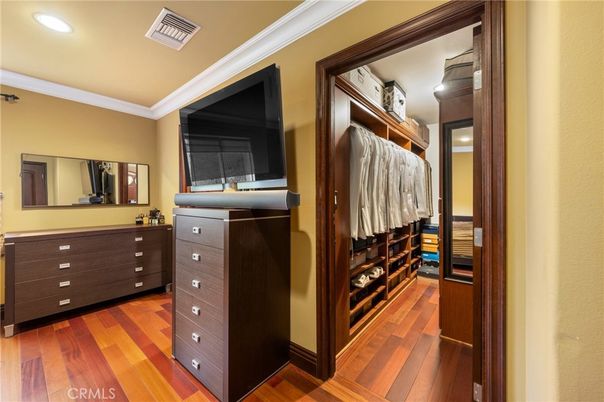 Interior, Recessed Lighting, Walk-in Closets, Wood Texture Flooring