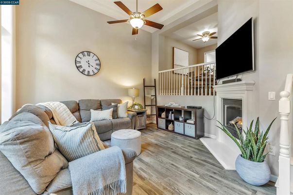 Fireplace, Interior, Living room, Wood Texture Flooring