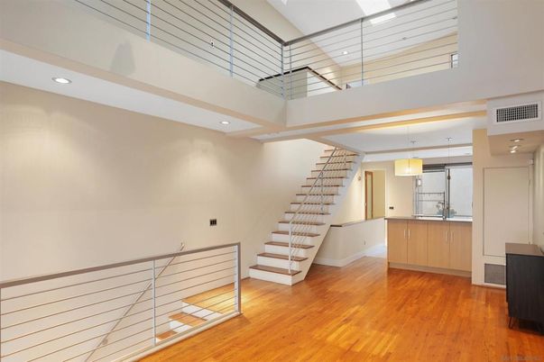 Interior, Pendant Lights, Recessed Lighting, Wood Texture Flooring