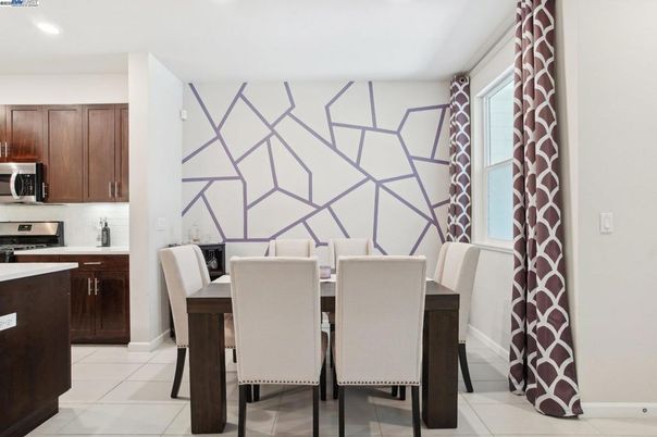 Dining room, Interior, Kitchen, Recessed Lighting