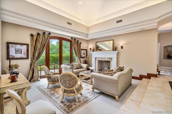 Fireplace, Interior, Living room, Recessed Lighting