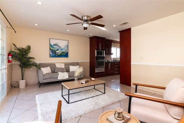 Interior, Kitchen, Living room, Recessed Lighting