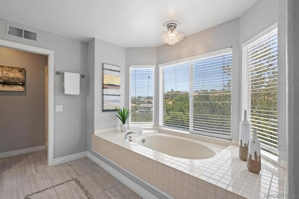 Bathroom, Chandelier, Interior