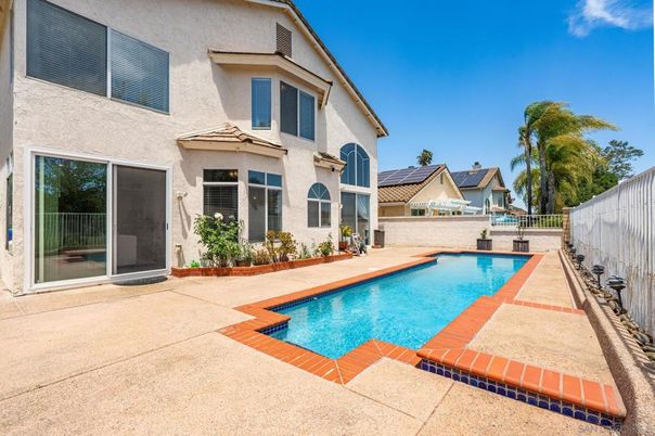 Exterior, Pool, Solar Panels