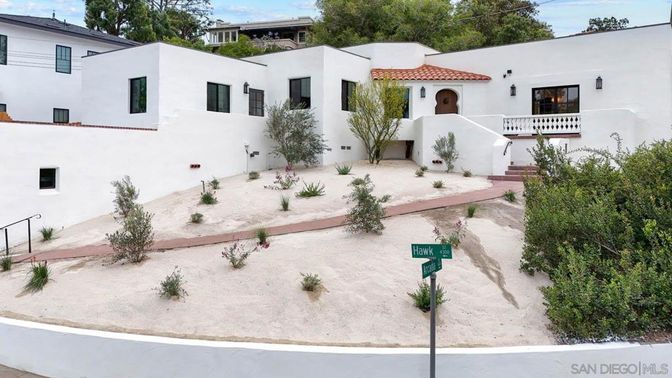 Exterior, Facade, Spanish Mediterranean