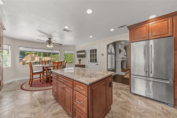 Dining room, Interior, Kitchen, Recessed Lighting