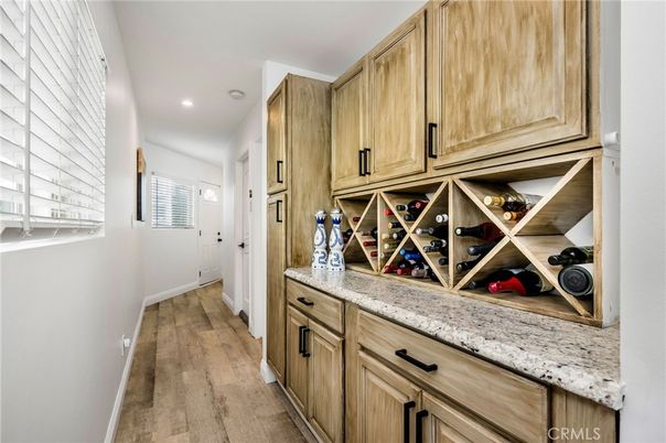 Interior, Recessed Lighting, Wine Storage, Wood Texture Flooring