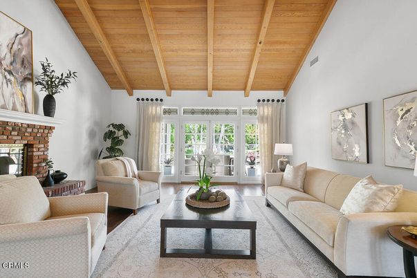Fireplace, Interior, Living room, Wooden Beams, Wooden Ceilings, Wood Texture Flooring