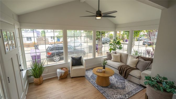 Interior, Living room, Sun Room, Wood Texture Flooring