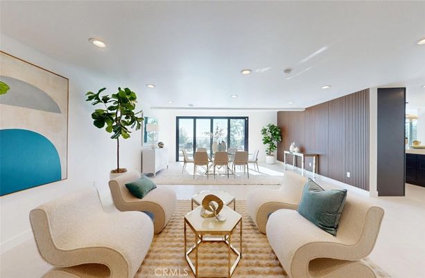 Dining room, Interior, Living room, Recessed Lighting