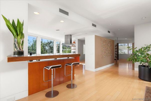 Interior, Recessed Lighting, Wood Texture Flooring