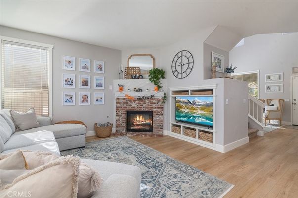 Fireplace, Interior, Living room, Wood Texture Flooring