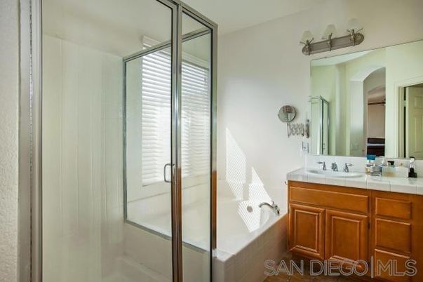 Bathroom, Glass Shower, Interior, Tile Countertops