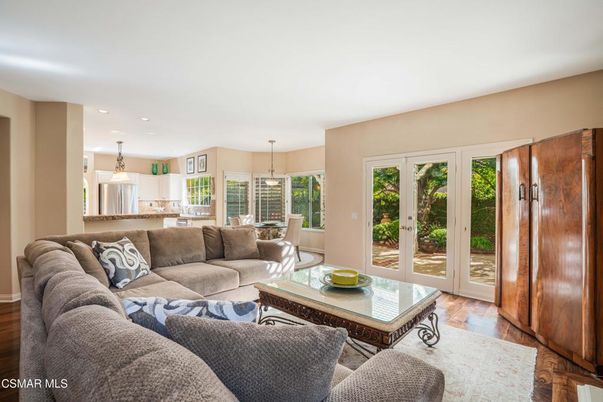 Dining room, Interior, Kitchen, Living room, Pendant Lights, Recessed Lighting, Wood Texture Flooring