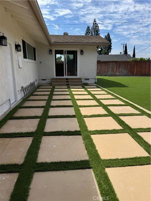 Backyard, Exterior