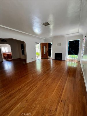 Empty room, Fireplace, Interior, Wood Texture Flooring