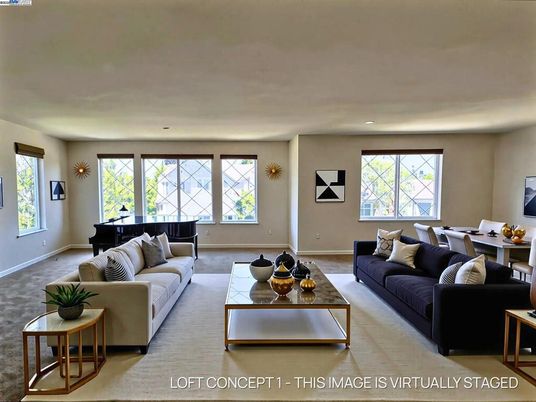 Dining room, Interior, Living room, Piano, Recessed Lighting