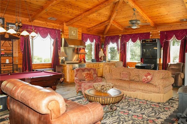 Billiard Table, Game Room, Interior, Living room, Wooden Beams, Wooden Ceilings