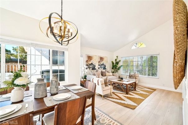 Chandelier, Dining room, Interior, Living room, Wood Texture Flooring