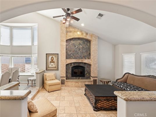 Fireplace, Interior, Living room, Recessed Lighting