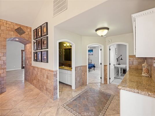 Bathroom, Interior, Stone Walls