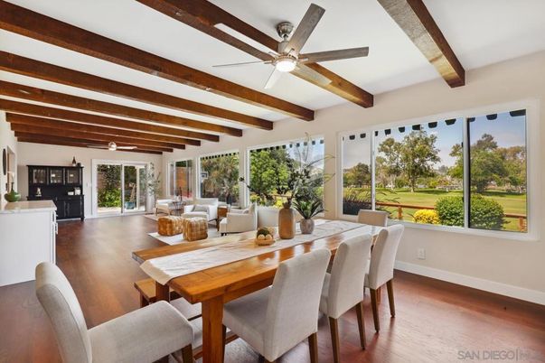 Dining room, Interior, Living room, Wooden Beams, Wood Texture Flooring