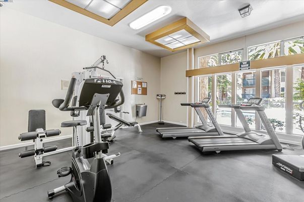 Fitness Equipment, Gym, Interior