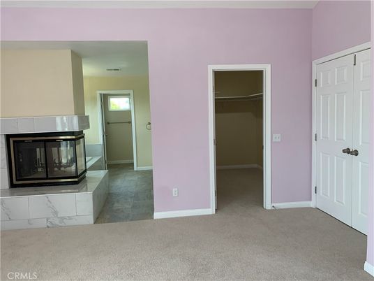 Empty room, Fireplace, Interior