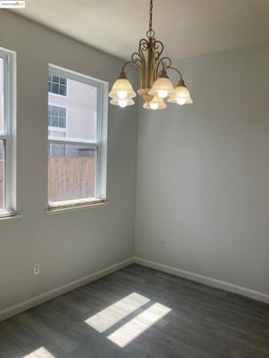 Chandelier, Empty room, Interior, Wood Texture Flooring
