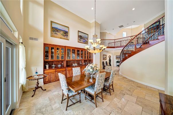 Chandelier, Dining room, Interior, Pendant Lights, Recessed Lighting