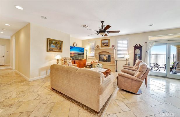 Fireplace, Interior, Living room, Recessed Lighting