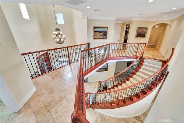 Chandelier, Interior, Recessed Lighting