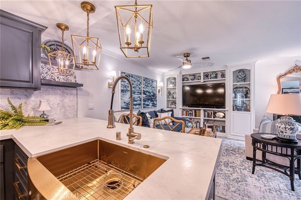 Interior, Kitchen, Living room, Pendant Lights