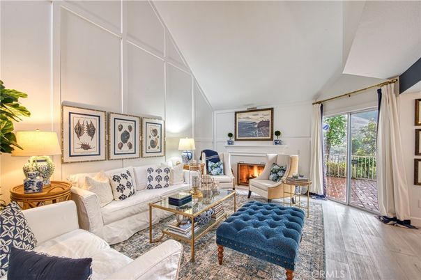 Fireplace, Interior, Living room, Wood Texture Flooring