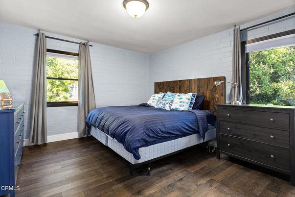 Bedroom, Interior, Wood Texture Flooring, Wooden Walls